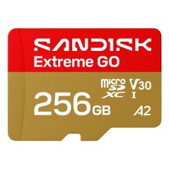 SanDisk Extreme Go 256 GB microSDXC (SDSQXGN-256G-GN6MN)